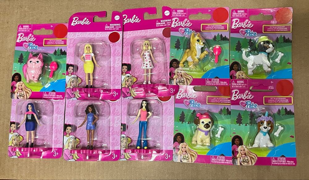 Barbie and pets miniature collection - Grab it fast!